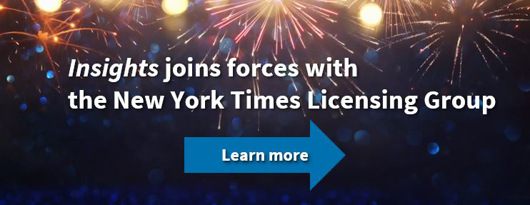 Insights joins forces with the New York Times Licensing Group